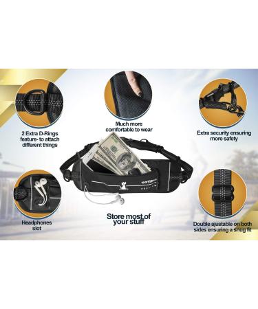 Premium 2-in-1 Jogging Line & Leash for Large/Medium Dogs | Double Handle & Belly Belt | Ideal for Jogging Hiking & Walking - Buy Online on GoSupps.com