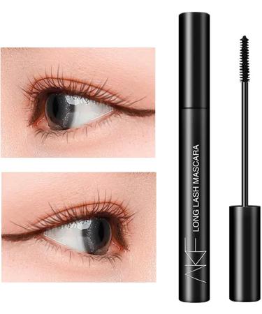 Primer Mascara - Tapered Head Eyelashes Mascara Smudge-Proof and Water Resistant Longwearing Makeup for Home Traveling Dating Gathering Working Shakven Slim Makeup 01# Black - Buy Online on GoSupps.com