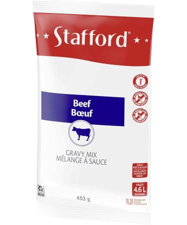 Stafford Beef Gravy Mix Gluten Free 453g Pack of 6 2.718 Kilogram - Buy Online on GoSupps.com