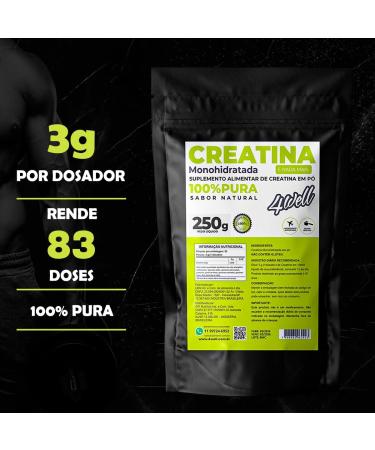 Buy Creatina Monohidratada 250g - Premium Quality International Shipping Available - Buy Online on GoSupps.com