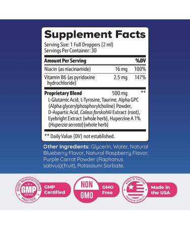 EyeFortin Plant-Based Vision Support Supplement with Natural Minerals 100% Natural Non-GMO Easy to Use Made in The USA 1 Month Supply 2 Fl Oz (Pack of 1) - Buy Online on GoSupps.com