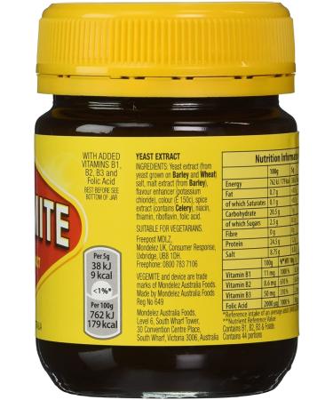 Buy Yeast Extract Vegemite 220g - Pack of 4 | International Shipping Available - Buy Online on GoSupps.com