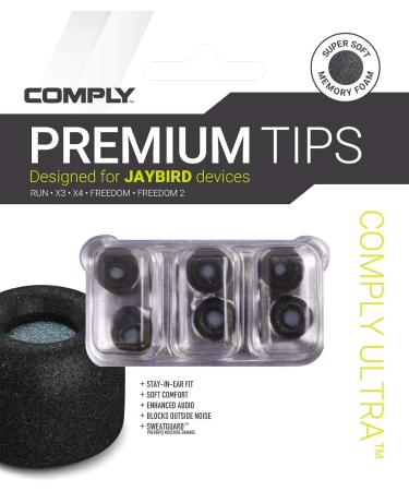 Comply Ultra Pro Jaybird Large - 3 Pairs | Premium Ear Tips for Enhanced Sound & Comfort - International Shipping Available - Buy Online on GoSupps.com
