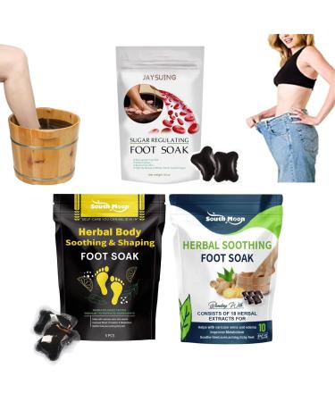 2023 New Detoxingherbs Cleansing Foot Soak Beads Detoxing Herbs Foot Soak Beads for Weight Loss Medicine Foot Bath Bag