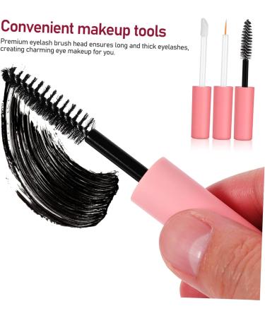Ipetboom 6 Pcs Empty Bottle Lash Mascara Eyelash Tool Clear Lip Gloss Tube Dispenser Tubes Leakproof Extend - Buy Online on GoSupps.com