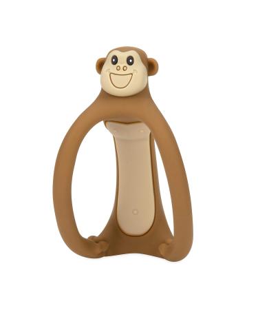 Nuby 100% Silicone Loopals Easy Grip Loopy Legs Teether: 3M+ Characters Vary Multi (Pack of 4) - Buy Online on GoSupps.com