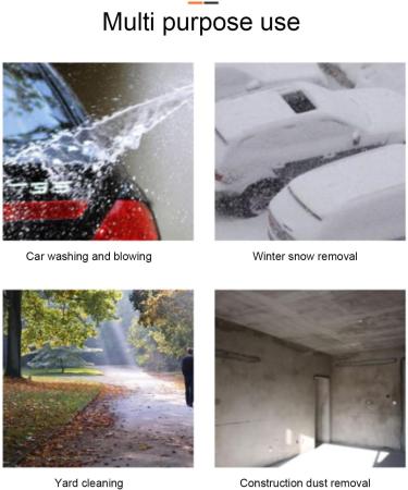 Saluaqui Mini Hair Dryer USB Powerful Fan Powerful Electric Mini Fan for Charcoal Fires Barbecuing Cleaning Car - Buy Online on GoSupps.com