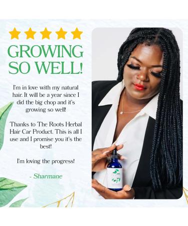Natural Herbal Hair Growth Oil with Castor Oil for Thick, Healthy Hair - 4 oz - Buy Online on GoSupps.com