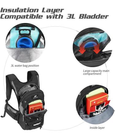 Expansea 3L BPA-Free Waterproof Drinking Bag & Backpack - Ideal for Sports Running Cycling Hiking & Mountaineering - Buy Online on GoSupps.com