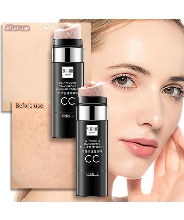 Mushroom CC Cream with Removable Sponge Head | Moisturizing BB Cream Stick (#01 White) - Buy Online on GoSupps.com