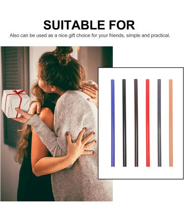 Healvian 6pcs Eyebrow Pencil Lip Liner Set Eyebrow Stick Eyebrow Makeup Kit Semi-permanent Tattoos Pen Wooden - Buy Online on GoSupps.com