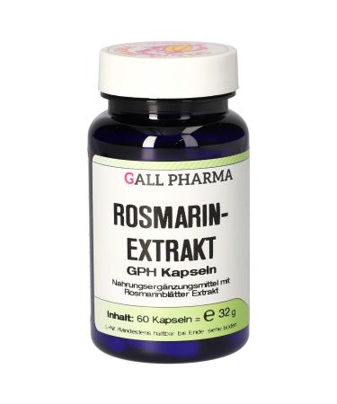 Gall Pharma Rosemary Extract GPH Capsules 1 Pack (1 x 60 pieces)