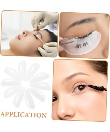 minkissy 50 Pairs Eyelash Pad Lash Accessories Female Eyelash Mats False Eyelash Silicone Eyelash Pads Graft Eyelash Perm Pads Lash Lift Pad Silica Gel Eyelash Tool White Cosmetic - Buy Online on GoSupps.com