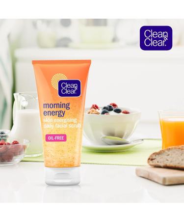 Clean & Clear Morning Energy Skin Energising Daily Facial Scrub 150 ml (Pack of 2) 150 ml (Pack of 2) Energising - Buy Online on GoSupps.com
