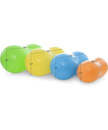 Milliard Peanut Ball Physio Roll for Exercise, Therapy, Labor, Birthing, and Dog Training - Buy Online on GoSupps.com