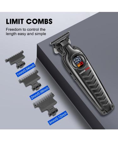 Professional Hair & Beard Trimmer for Men | Cordless T Blade Hair Clippers for Barbers | Rechargeable Hair Cutting Clippers - Buy Online on GoSupps.com