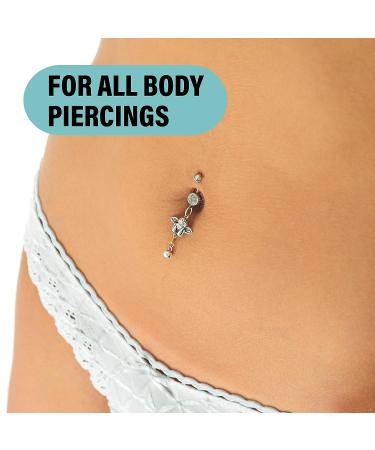 Base Labs Piercing Aftercare Kit - Bump Solution Oil (.5 oz) & Aftercare Spray (4oz) - Keloid & Bump Removal - Saline Solution - Buy Online on GoSupps.com