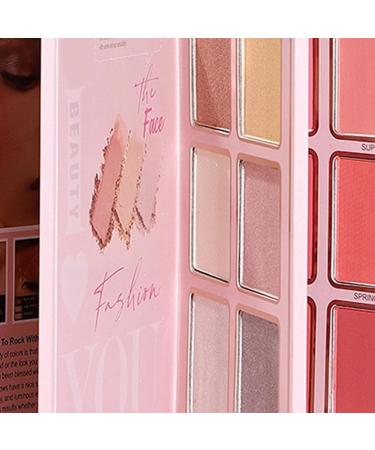 Palette De Maquillage Livre De Voyage Maquillage Visage | clairant Longue Dur e - Pour Femmes tudiantes Voyageuses Professionnelles Mari es Quotidiennes F tes Mariage Voyage Date - Buy Online on GoSupps.com
