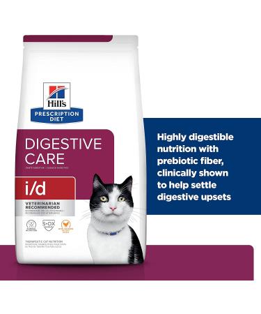 Hill's Prescription Diet i/d Digestive Care Cat Food 8.5lb - Veterinary Diet - Buy Online on GoSupps.com