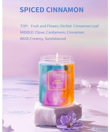 Scented Candles | Extra Strong Spiced Cinnamon Soy Wax Jar | Holiday Aromatherapy | 80-Hour Burn | Great Funny Birthday Gifts for Women - Buy Online on GoSupps.com