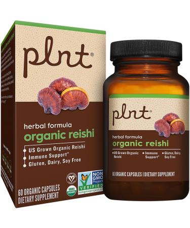 Organic Reishi a" Immune Support a" 1 000 MG (60 Organic Capsules)