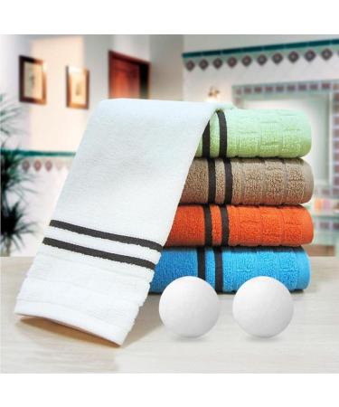 Wool Dryer Balls 2 Pack - Natural Fabric Softener for Laundry, Reduces Drying Time and Wrinkles - Reusable Tumble Balls for Eco-Friendly Cleaning - Buy Online on GoSupps.com