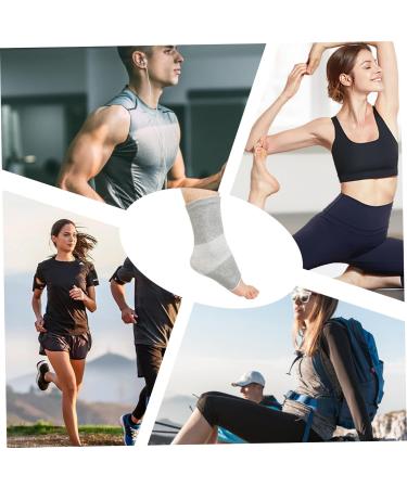 Ankle Compression Socks for Women & Men - 2 Pairs Bamboo Support Socks for Pain Relief & Anti-Fatigue - Buy Online on GoSupps.com