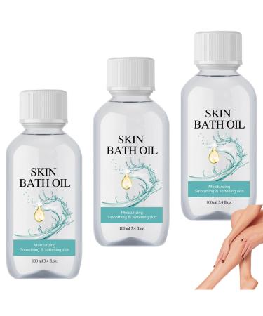 Huile de bain Skin So Soft huile corporelle hydratante pour le visage et le corps. Nourrissante retient l'humidit formule s chage rapide raffermit et lifte la peau rel ch e claircit. (3pcs)