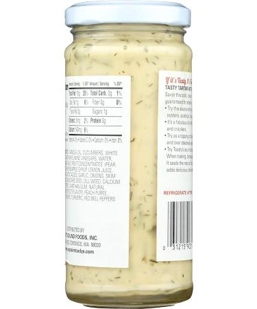 Captain Toady's Tartar Sauce Dill 8oz - Premium Quality Seafood Condiment - Buy Online on GoSupps.com