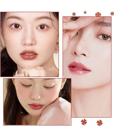 6Pcs Lip Gloss Set - Clear Mirror Lip Tint, Long Lasting Lip Stain, Non-Stick Cup Liquid Blush - Moisturizing Red Lipstick & Tinted Balm - Lip Makeup Kit (01+03+06) - Buy Online on GoSupps.com