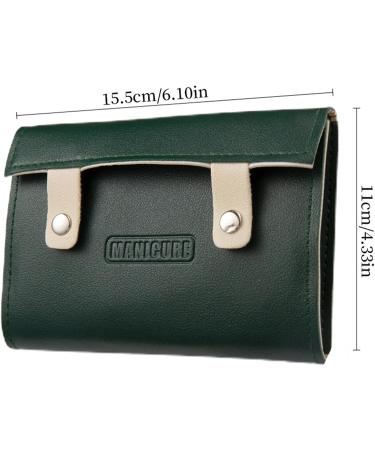 Nail Clipper Set | Fingernail Clipper and Nail Cutter Kit Nail Grooming Kit Professional Manicure and Pedicure Kit Toenail Clippers Set for Toe Nails Dark Green - Buy Online on GoSupps.com