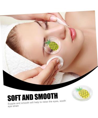 Mobestech 1 Pair Eye Mask Eye Patch Sleeping Eye Pad Cold Eye Pads Cold Compress Reusable Under Eye Gel Pads Pad Eye Reusable Eye Pads Cold Eye Compress for Puffy Eyes Ice Cream PVC Cool - Buy Online on GoSupps.com