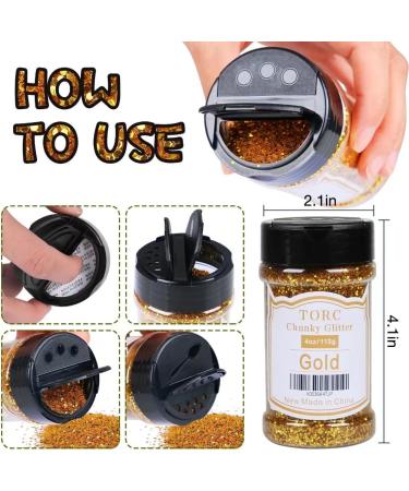 TORC Iridescent Hot Pink Chunky Glitter 4 oz - Resin Crafts, Tumblers, Makeup, Nail Art - Festival Decoration - Buy Online on GoSupps.com