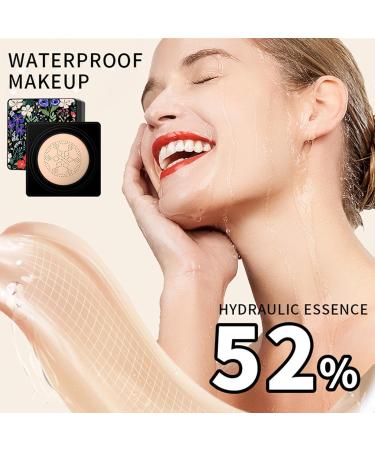 Mushroom Head Foundation Air Cushion Concealer - Moisturizing Mushroom Head BB Cream Cushion Moisturizing Air Cushion Long-Lasting Foundation Coverage Cream Concealer - Buy Online on GoSupps.com