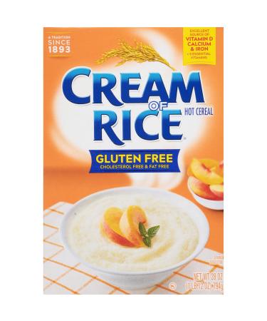 Cream Of Rice Gluten Free Hot Cereal 28 oz 2 Pack 1.75 Pound (Pack of 2)