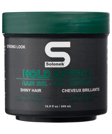 Solonek Hair Gel for Men and Women   Ultra Strong Hold Styling Gel for Improved Volume and Long Lasting Shine   Premium Hair Styling Products for All Hair Types   Refreshing Fragrances (16.9 oz.  Hold Effect) 16.90 Fl Oz...