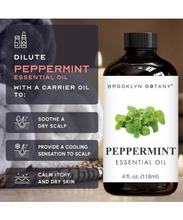 Brooklyn Botany Lemon Eucalyptus & Peppermint Essential Oils 4 Fl Oz (Pack of 2) 100% Pure & Natural Cool & Energizing Aromatherapy Blend - Buy Online on GoSupps.com