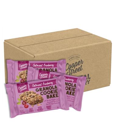 Cooper Street Cookies Chewy Granola Bakes Oatmeal Cranberry (48 Count) Oatmeal Cranberry 48 Count (Pack of 1)