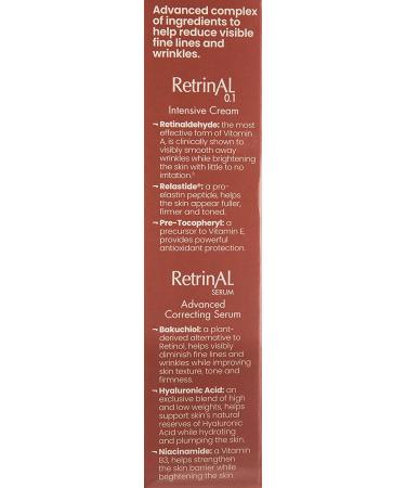 Eau Thermale Avene RetrinAL 0.1 Intensive Cream - Anti-Aging & Brightening Skincare, 1.01 oz | Bonus Serum Pack - Buy Online on GoSupps.com