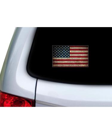 USA Flag Sticker Bumper Car Decal - Patriotic American Gift - Rogue River Tactical - Buy Online on GoSupps.com