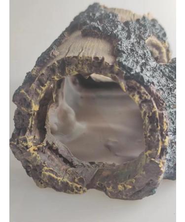 CTPENG Aquarium Cave - Kunst Resin Betta Decoration - Ideal for Small & Medium Aquariums (Harz 13.5x9x5.5 cm) - Buy Online on GoSupps.com