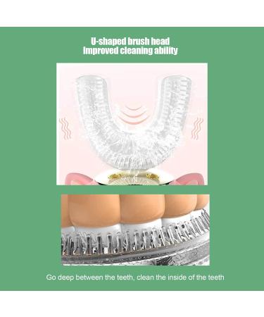 Shop Cute U-Shaped Electric Toothbrush | Automatic Intelligent Cleaning 5 Modes - Fun Oral Care Tool - Buy Online on GoSupps.com