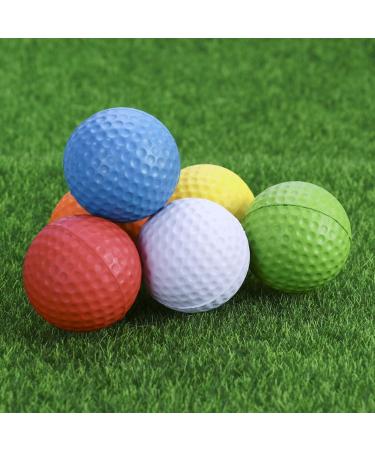 VANZACK Flexible Practice Golf Balls - 6 Pack PU Golfballs for Indoor and Outdoor Training - Buy Online on GoSupps.com