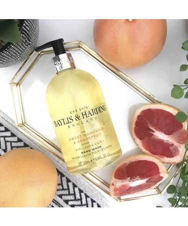 Buy Baylis & Harding Sweet Mandarin & Grapefruit Hand Wash 500ml - Refreshing Citrus Cleanser for All Skin Types - International Shipping Available - Buy Online on GoSupps.com