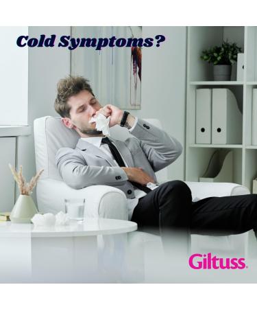 Giltuss HBP Cough & Chest Congestion Syrup - Maximum Strength Alcohol-Free Sugar-Free Non-Drowsy Raspberry Flavor - Safe for High Blood Pressure - 4 Fl Oz - Buy Online on GoSupps.com