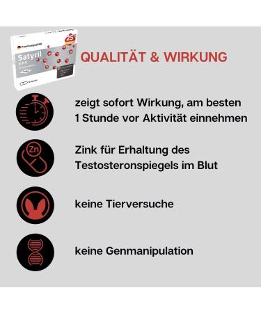 Virilyt Satyril for Active Men - 10 High Dose Capsules with Maca L-Arginine Zinc & Selenium | Study-Based Development | Fast International Shipping from Germany - Buy Online on GoSupps.com