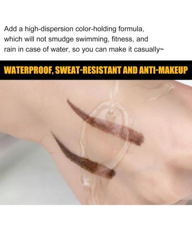 Mnsuid Anjoize Eyebrow Brush 4D Laminated Brow Grooming Kit Home Eyebrow Care Kit 4D Laminated Multifunction Ultra-thin Angled Eyebrow Brush Long Lasting Waterproof (Walnut) - Buy Online on GoSupps.com