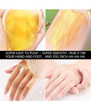Exfoliating Hand and Foot Mask Exfoliating Mask for Dry and Cracked Skin Moisturizing and Anti-Callus Wax Mask Nourishing Moisturizing Film for Hands - Buy Online on GoSupps.com