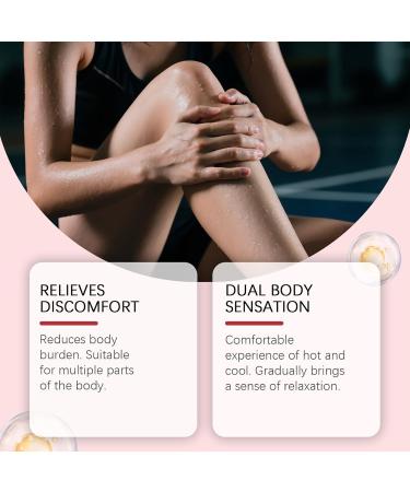 AuroraHyt Joint Cooling Gel with Menthol Turmeric and Emu Oil Fast-Absorbing Massage Gel for Muscle and Joint Discomfort Relief Quick-Drying Formula Daily Use - Buy Online on GoSupps.com