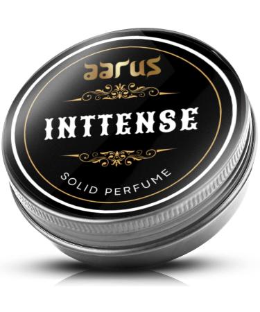 BlueQueen Solid Perfume with Cedar Wood Clary Sage Vetiver Sandalwood Cologne Balm for Men And Women Cologne Balm Travel Cologne Wax India (Inttense Solid Perfume) - Buy Online on GoSupps.com